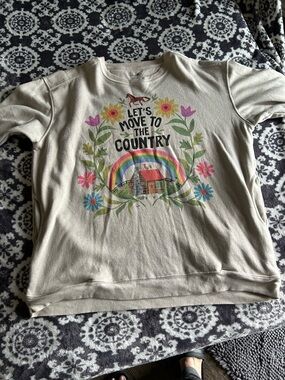 NATURAL LIFE Tan Sweatshirt with pockets